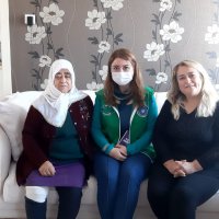 Gönüllülerden şehit ve gazi yakınlarına ziyaret 