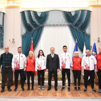 Madalyalı sporculardan Başkan Aktaş’a ziyaret 