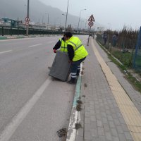 Büyükşehir’de lodos mesaisi 