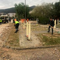Büyükşehir’de lodos mesaisi 