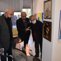 Özel ressamlardan anlamlı sergi 