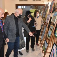 Özel ressamlardan anlamlı sergi 