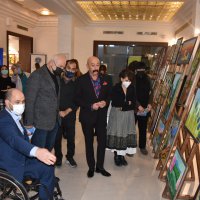 Özel ressamlardan anlamlı sergi 