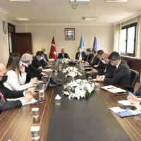 BUSKİ'de ‘Marmara Havzası Taşkın Yönetim Planı’ toplantısı  