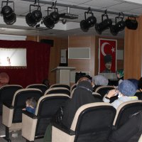 Hasta çocukların yeni yıl eğlencesi  