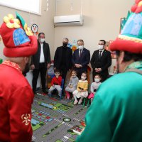 Mustafakemalpaşalı minikler de ‘Ana Kucağı’nda  