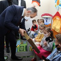 Mustafakemalpaşalı minikler de ‘Ana Kucağı’nda  