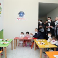 Mustafakemalpaşalı minikler de ‘Ana Kucağı’nda  