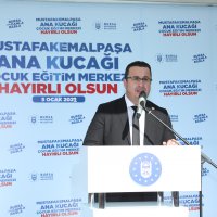 Mustafakemalpaşalı minikler de ‘Ana Kucağı’nda  