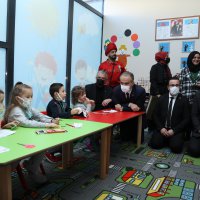 Mustafakemalpaşalı minikler de ‘Ana Kucağı’nda  
