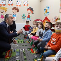 Mustafakemalpaşalı minikler de ‘Ana Kucağı’nda  