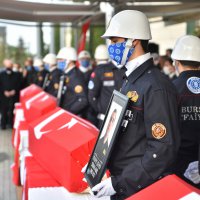 Kahramanlara hüzünlü veda 