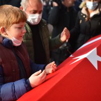 Kahramanlara hüzünlü veda 