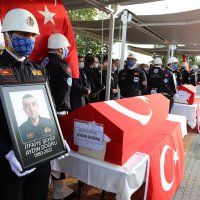 Kahramanlara hüzünlü veda 