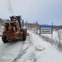 507 mahalle yoluna anında müdahale 