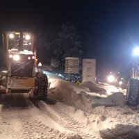 Bursa’da gece gündüz yollar açık  