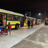 İstanbul yolcuları yurtlara yerleştirildi 