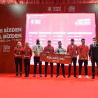 Sporun yıldızlarına ödül  