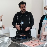 İşaret diliyle pasta börek yaptılar 