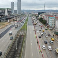 Mudanya yolunda ray mesaisi başladı 