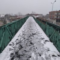 Kar yayalara da engel değil 