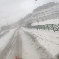 Yollarda kar mesaisi 