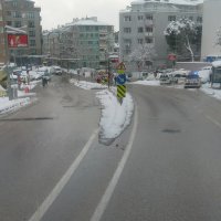 Yollarda kar mesaisi 