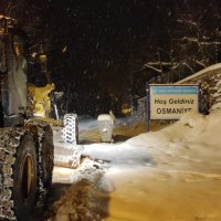 Yollarda kar mesaisi 