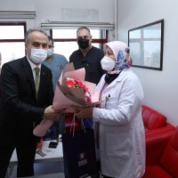 Doktorlara bayram ziyareti 