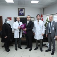 Doktorlara bayram ziyareti 