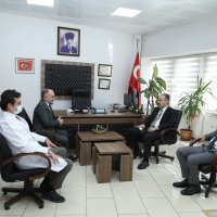Doktorlara bayram ziyareti 