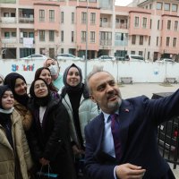 Başkan Aktaş, lise öğrencileriyle buluştu 