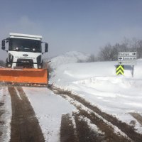 Kar ulaşıma engel değil 