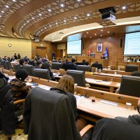 Gençler siyaset provasını mecliste yaptı 
