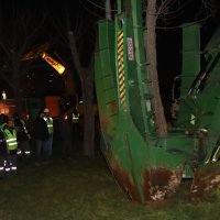 Mudanya yolunda ağaç seferberliği 