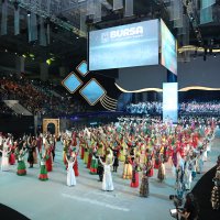 Türk dünyasının sesi Bursa semalarından yükseldi 