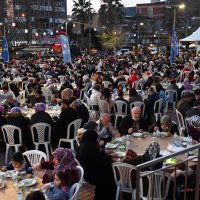 İftar sofraları Demirtaş’ta kuruldu 