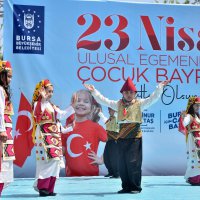 Bursa’da çocukların 23 Nisan coşkusu 