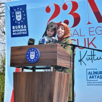 Bursa’da çocukların 23 Nisan coşkusu 