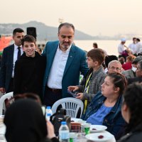 Gemlik’te denize nazır iftar 