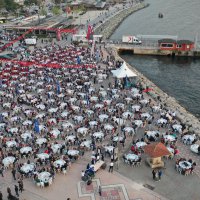 Gemlik’te denize nazır iftar 