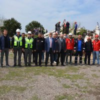 BUSKİ ekiplerine kurtarma eğitimi 