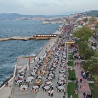 Son iftar Mudanya'da 