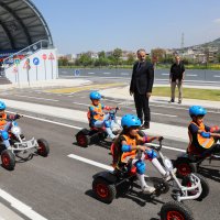 Bursa’da trafik kuralları artık çocuk oyuncağı 