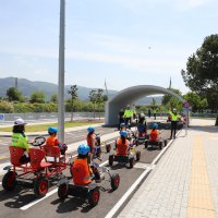 Bursa’da trafik kuralları artık çocuk oyuncağı 