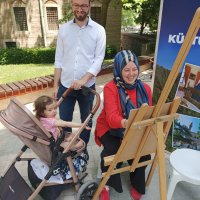 Bursalılar tuval başında 