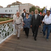 Ayvalıdere’ye estetik yaya köprüleri 