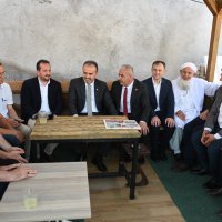 Altıkurnalar Camii için ilk harç  