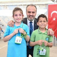 Minikler toprakla buluştu  