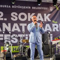 Bursa'da sanat sokağa taştı 